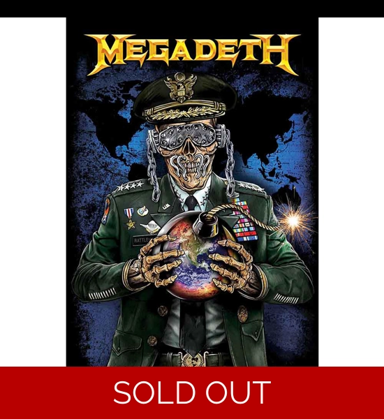 Megadeth - Symphony Of Destruction Textile Poster